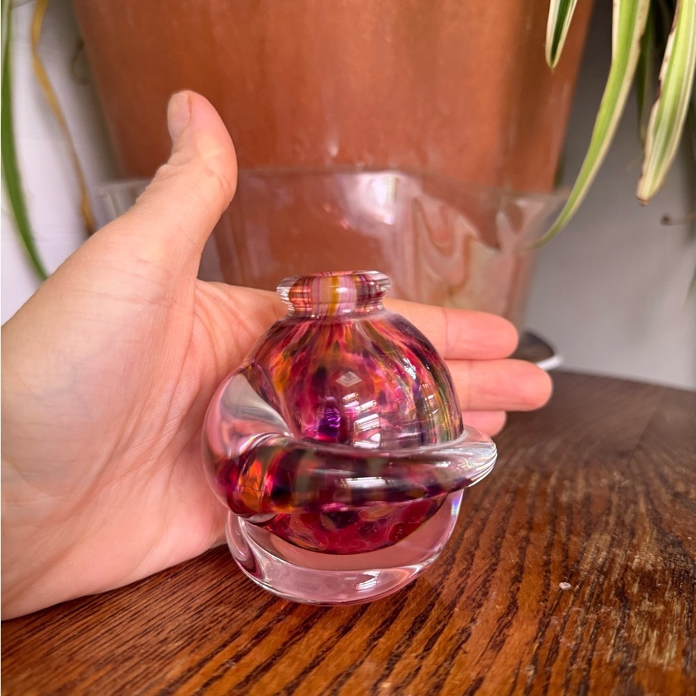 Roger Gandelman signed Glass Perfume Bottle - Picture 3 of 10
